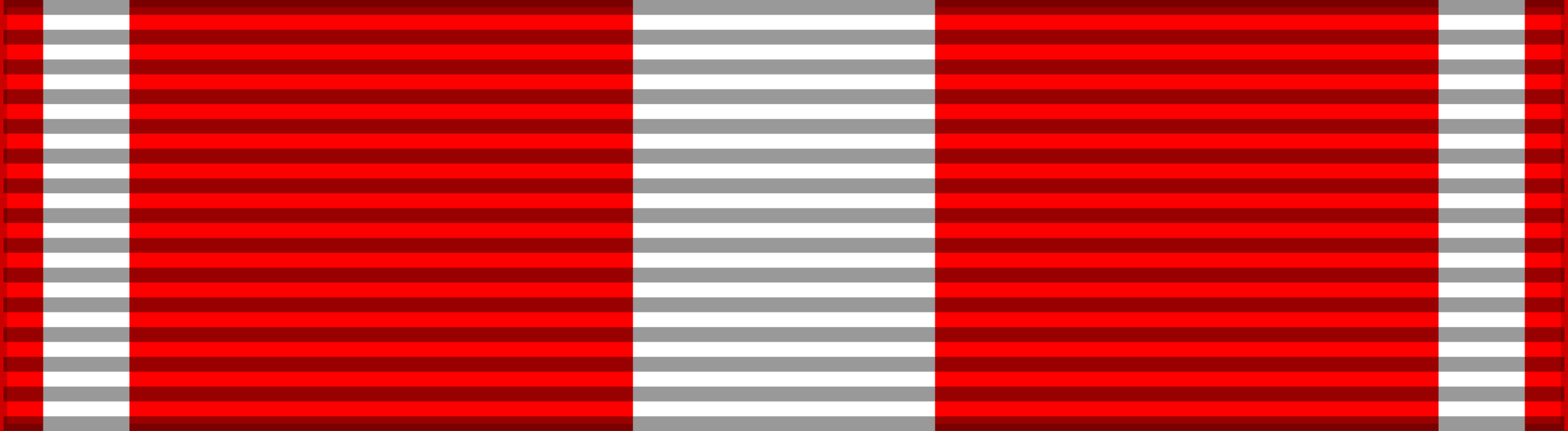 Ruban réglementaire Croix de la Valeur Militaire