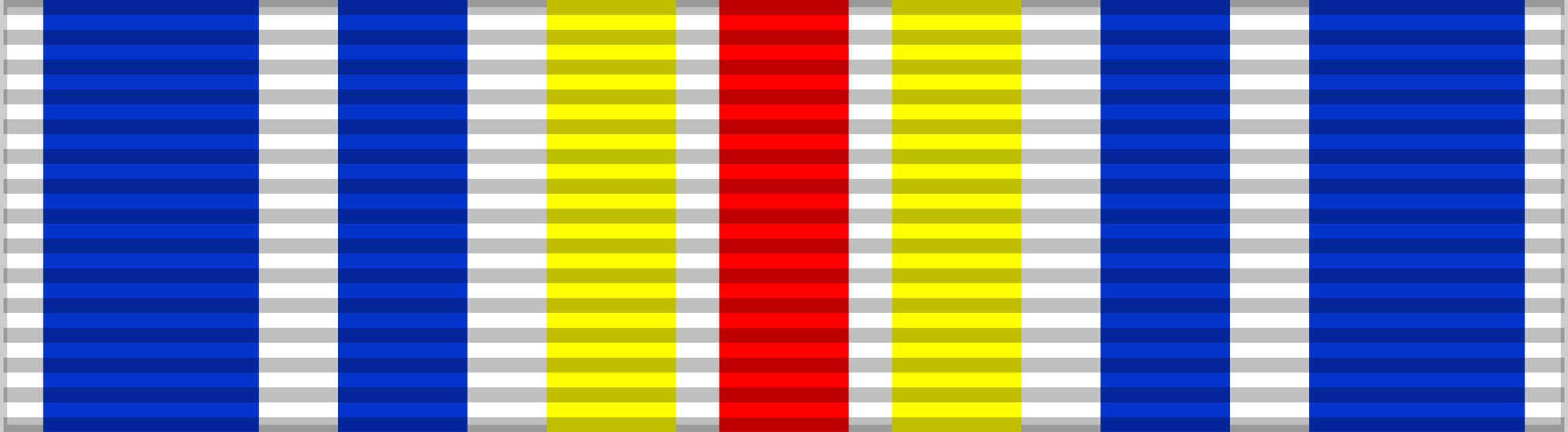 Ruban réglementaire Médaille des Blessés de Guerre